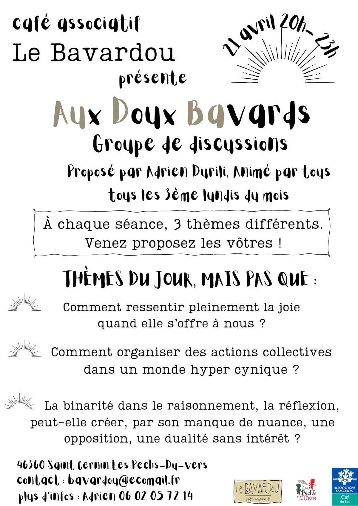 Aux doux bavards Aux doux bavards