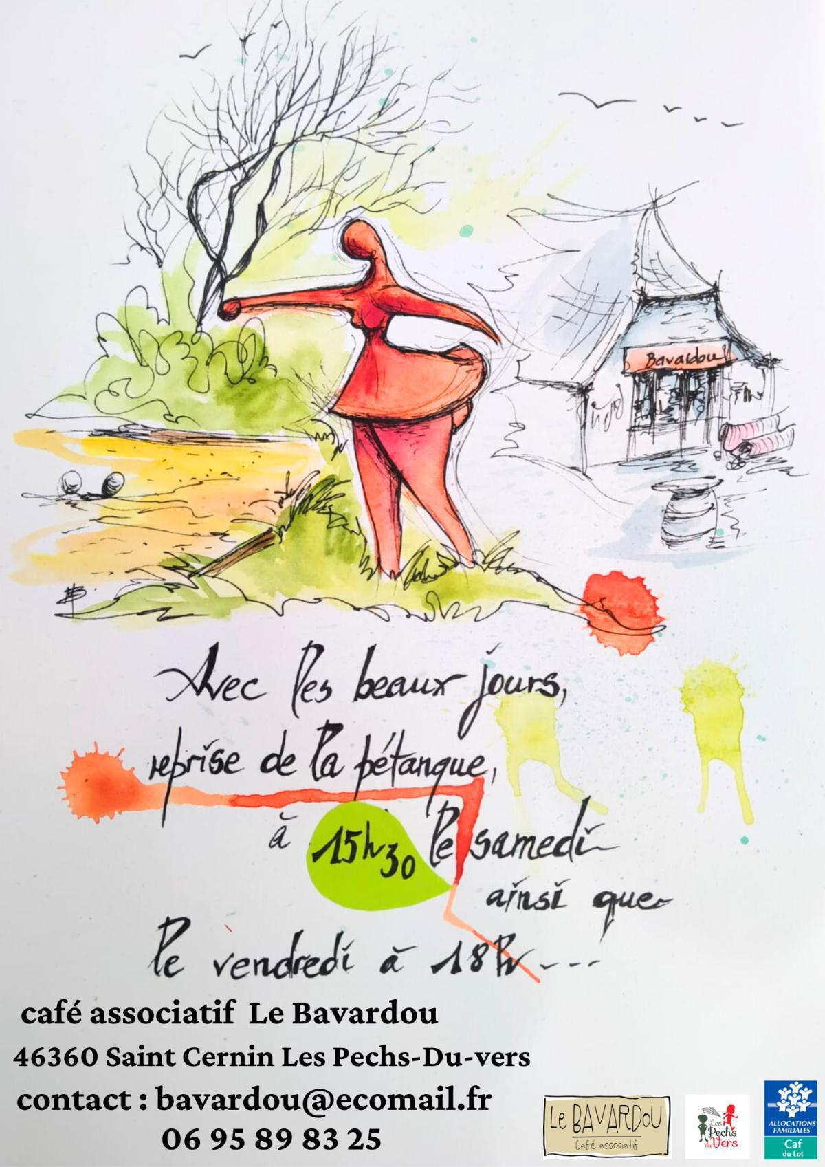 Pétanque au Bavardou