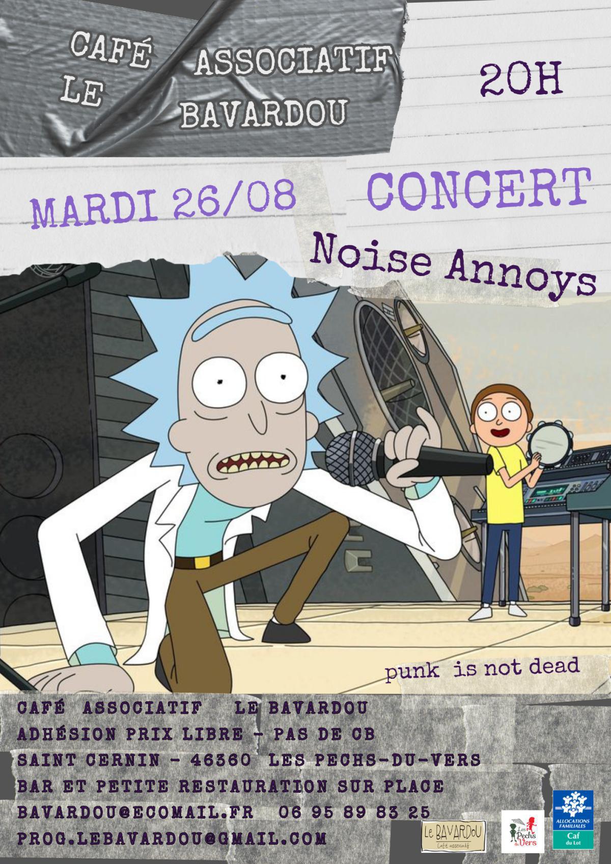 Noise Annoys ! (Concert au Bavardou)