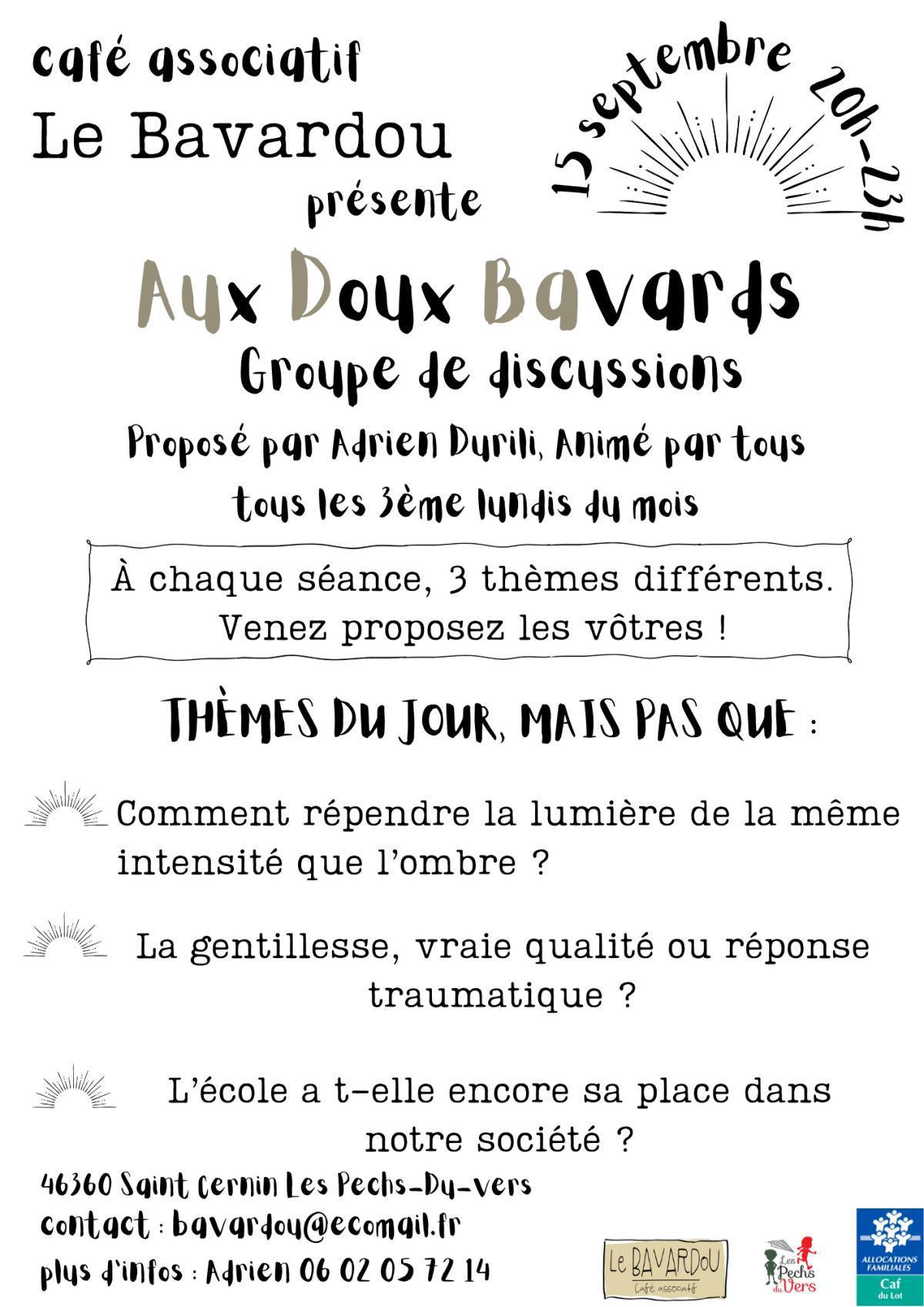 Aux doux bavards