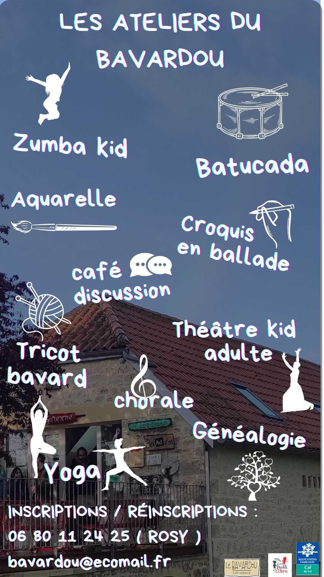 Les ateliers du Bavardou / Les nouveautés de l'année