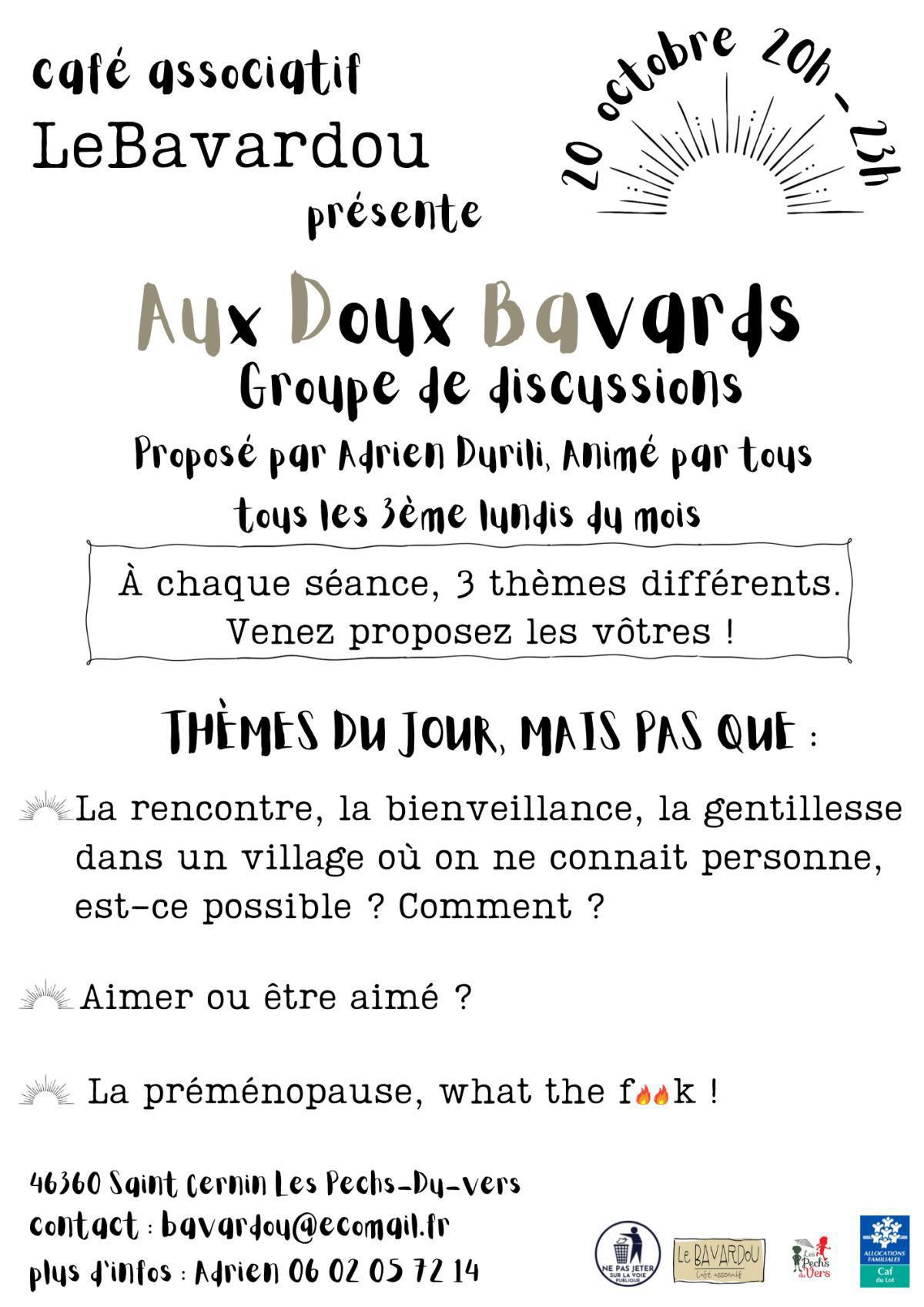 Aux doux bavards Aux doux bavards