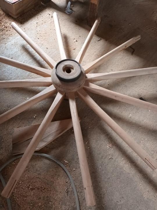 Charrette, carretou, cariole en vrai !