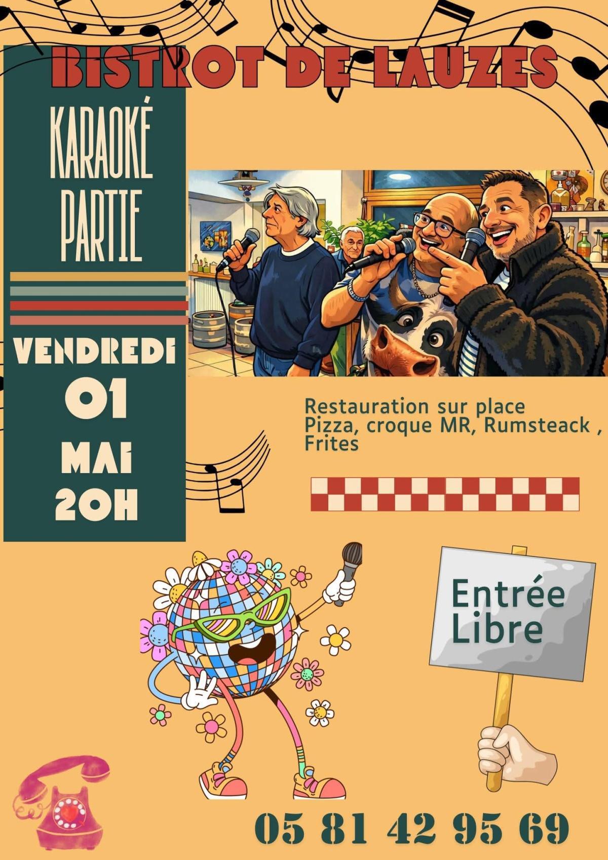 Karaoké au bistrot 