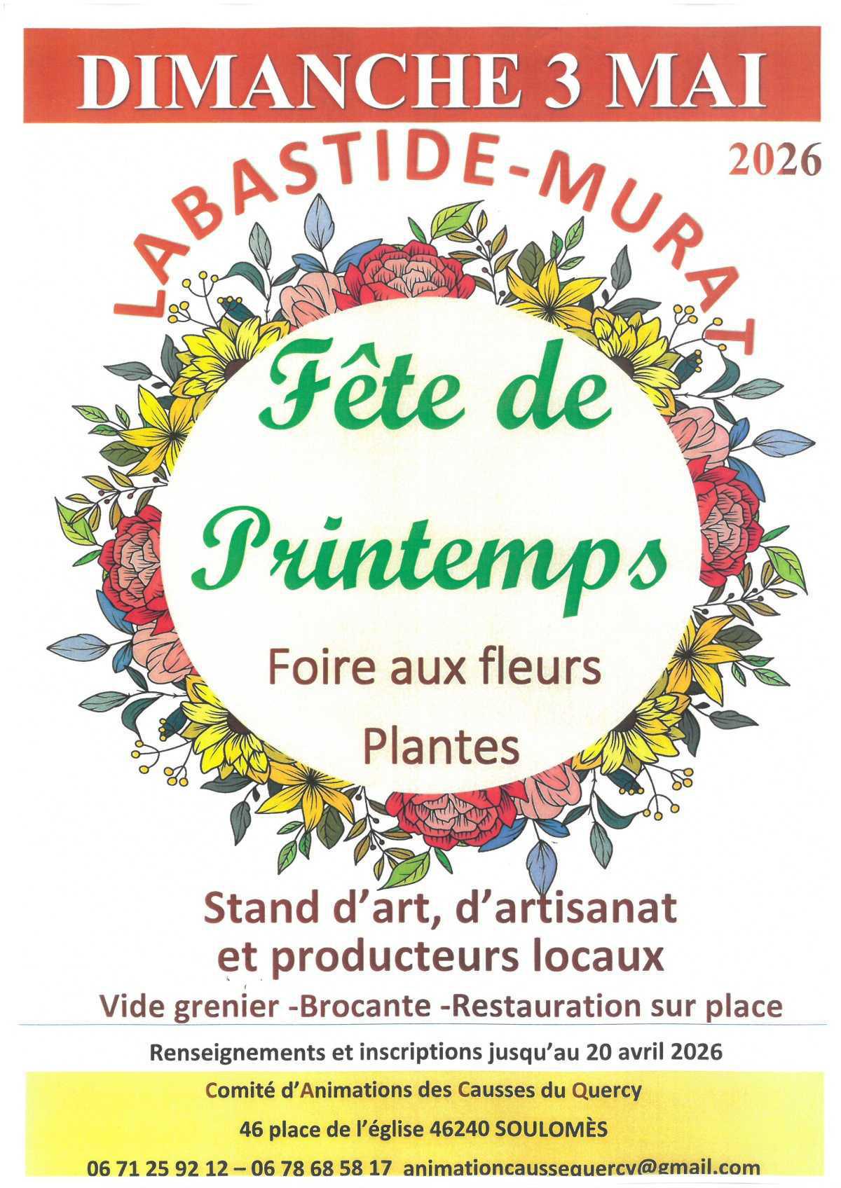 Fête de printemps à Soulomès