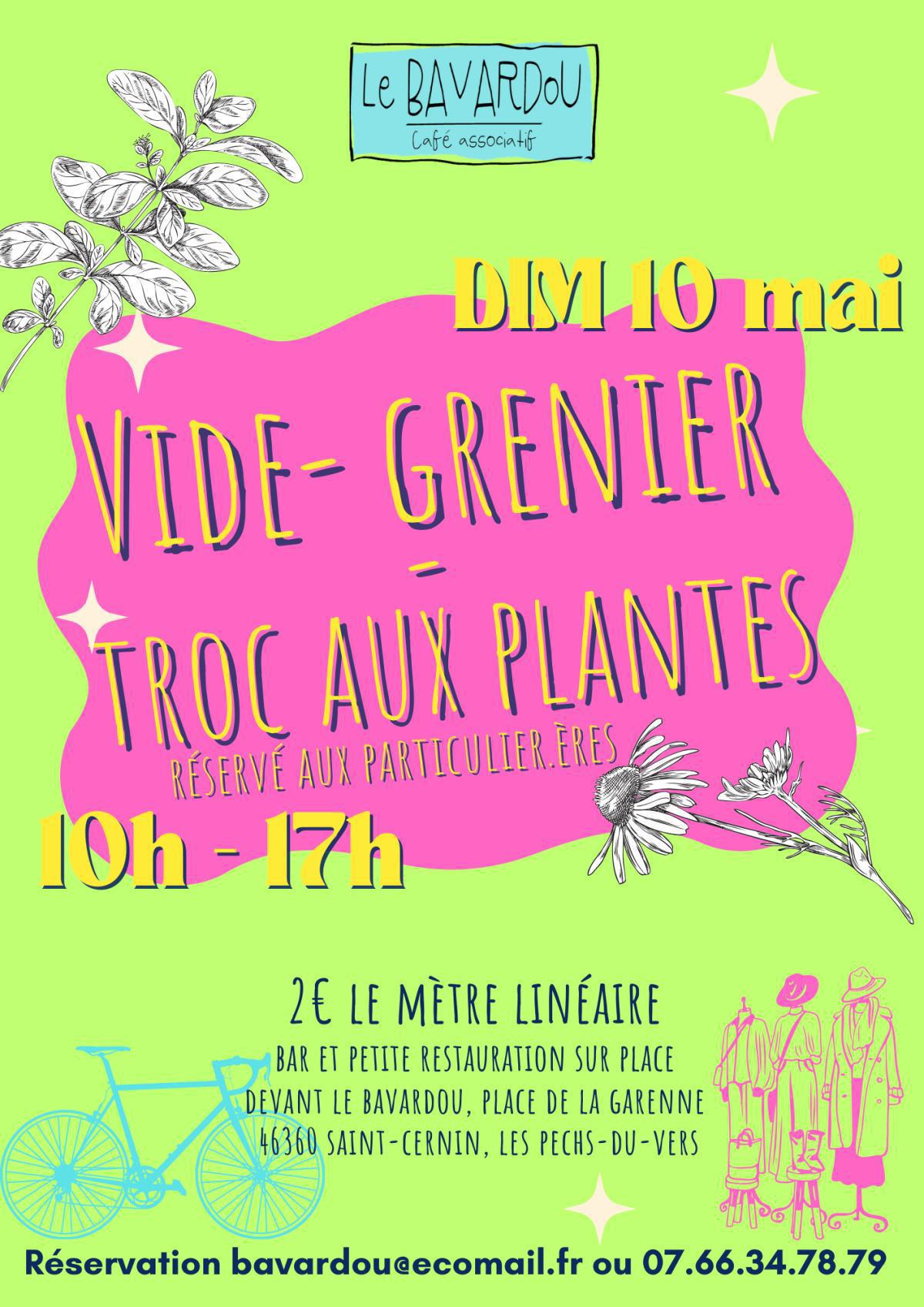 Vide grenier - Troc aux plantes