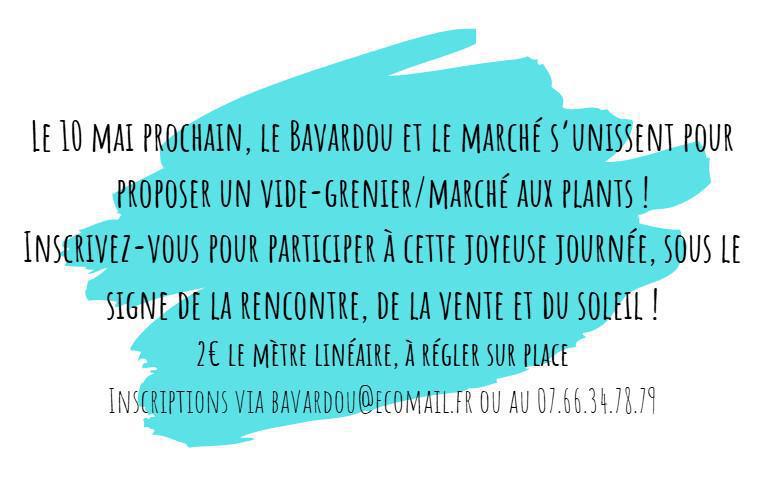 Vide grenier - Troc aux plantes