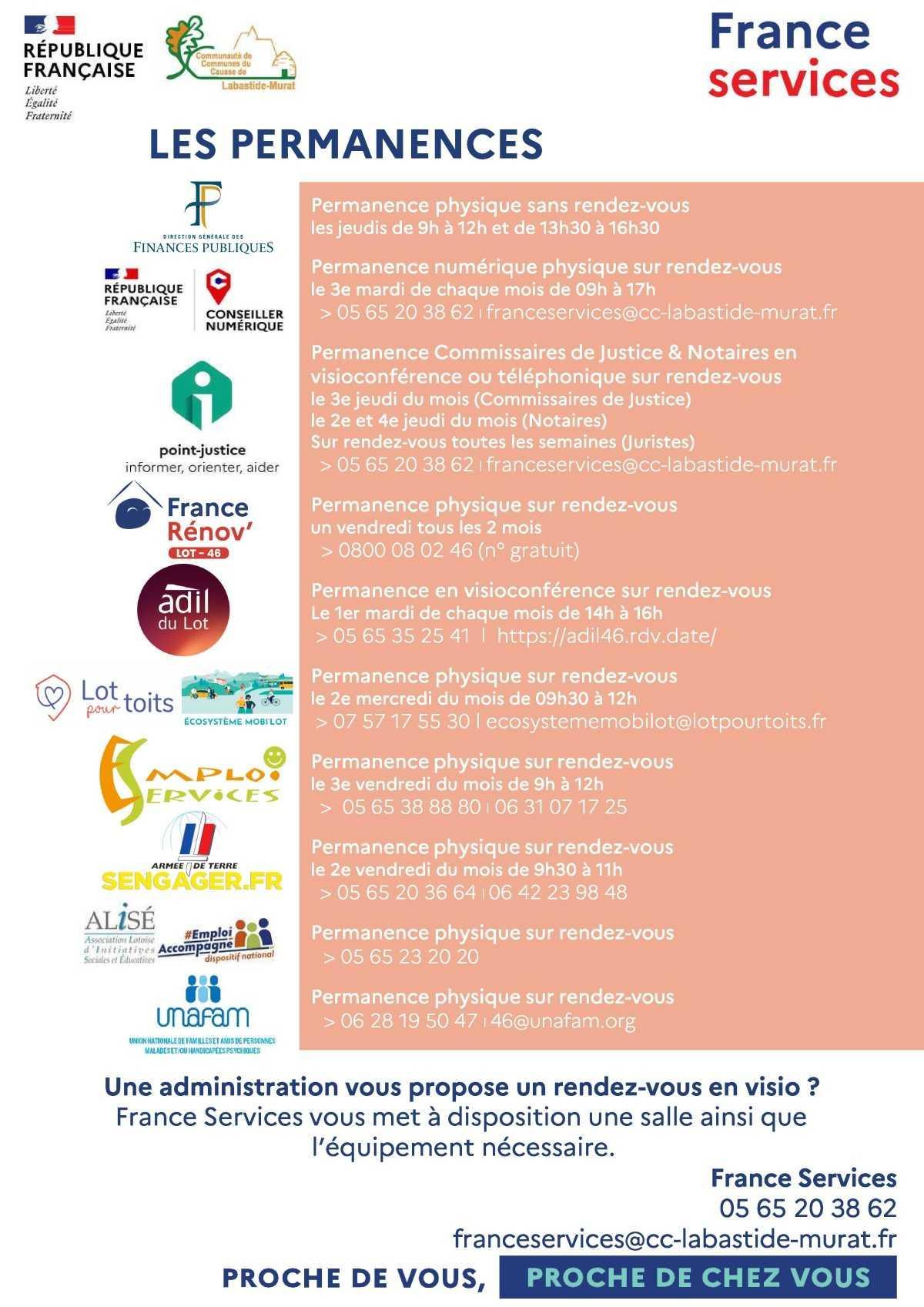 France service (réouverture)