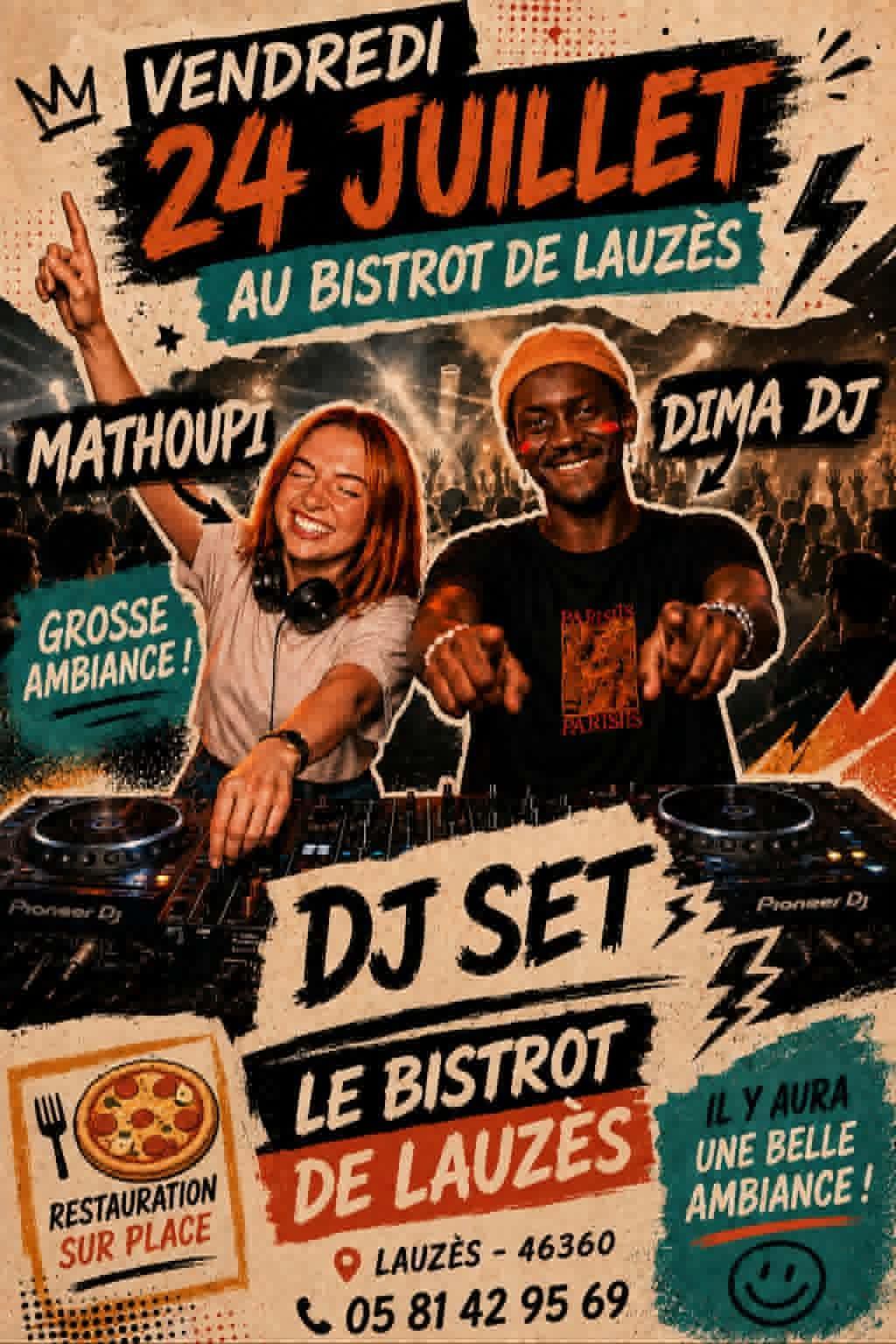 Dj set au bistrot 