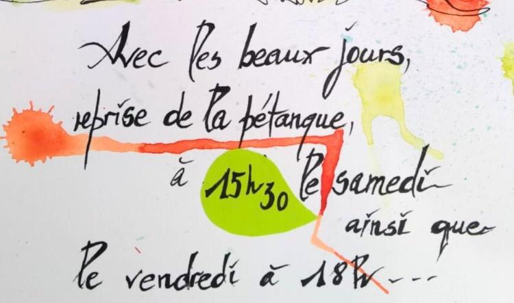 Pétanque au Bavardou (le samedi et vendredi)
