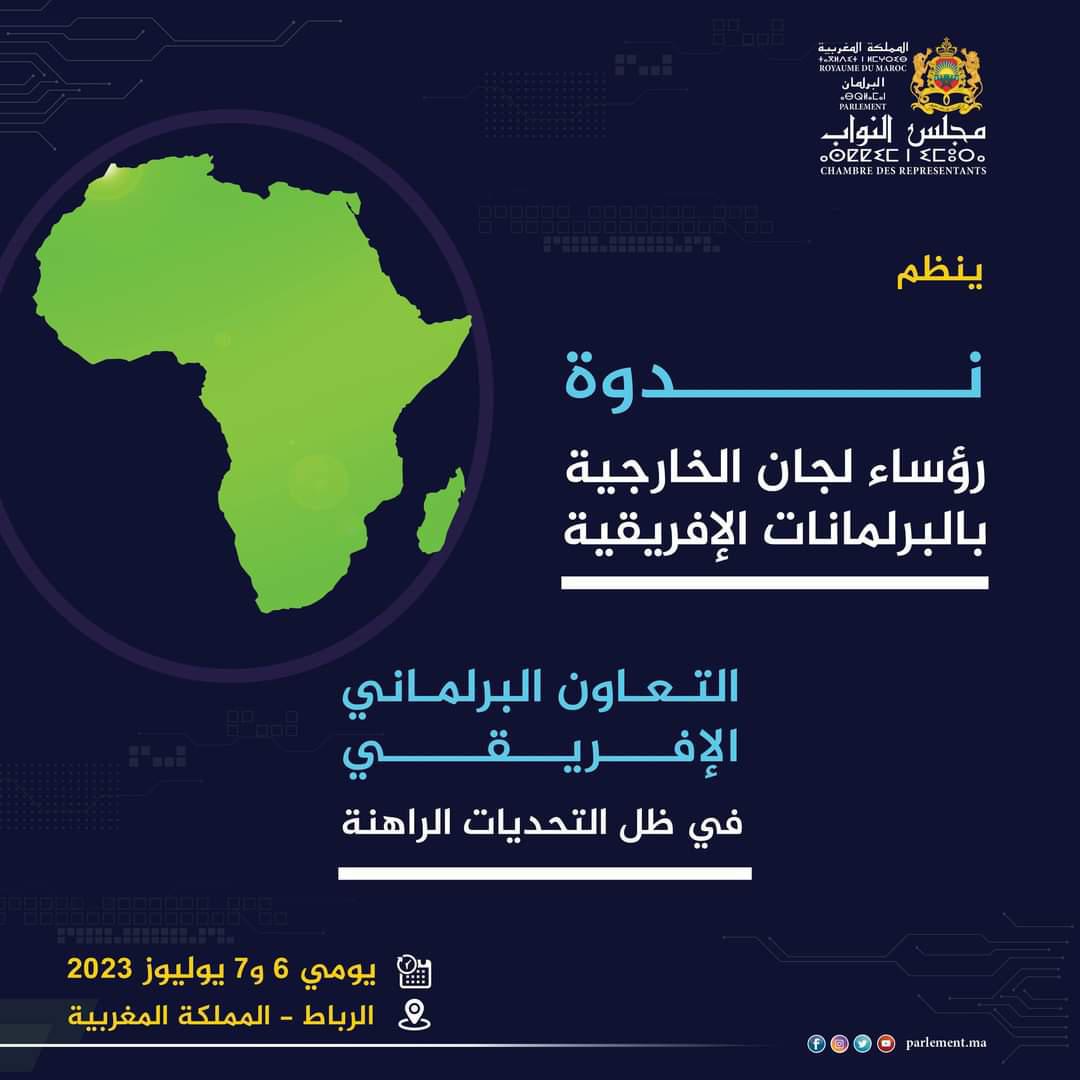 البرلمان المغربي يستقبل رؤساء لجان الخارجية بالبرلمانات الافريقية.. لهذه الأسباب