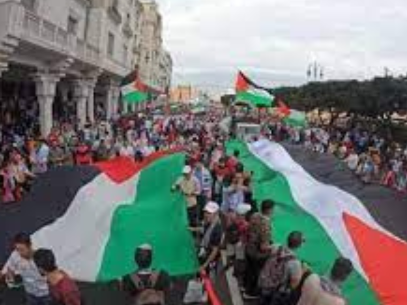 بين التضامن الإنساني وتشويه الدين: قراءة في خطاب المظاهرات المؤيدة لغزة في المغرب