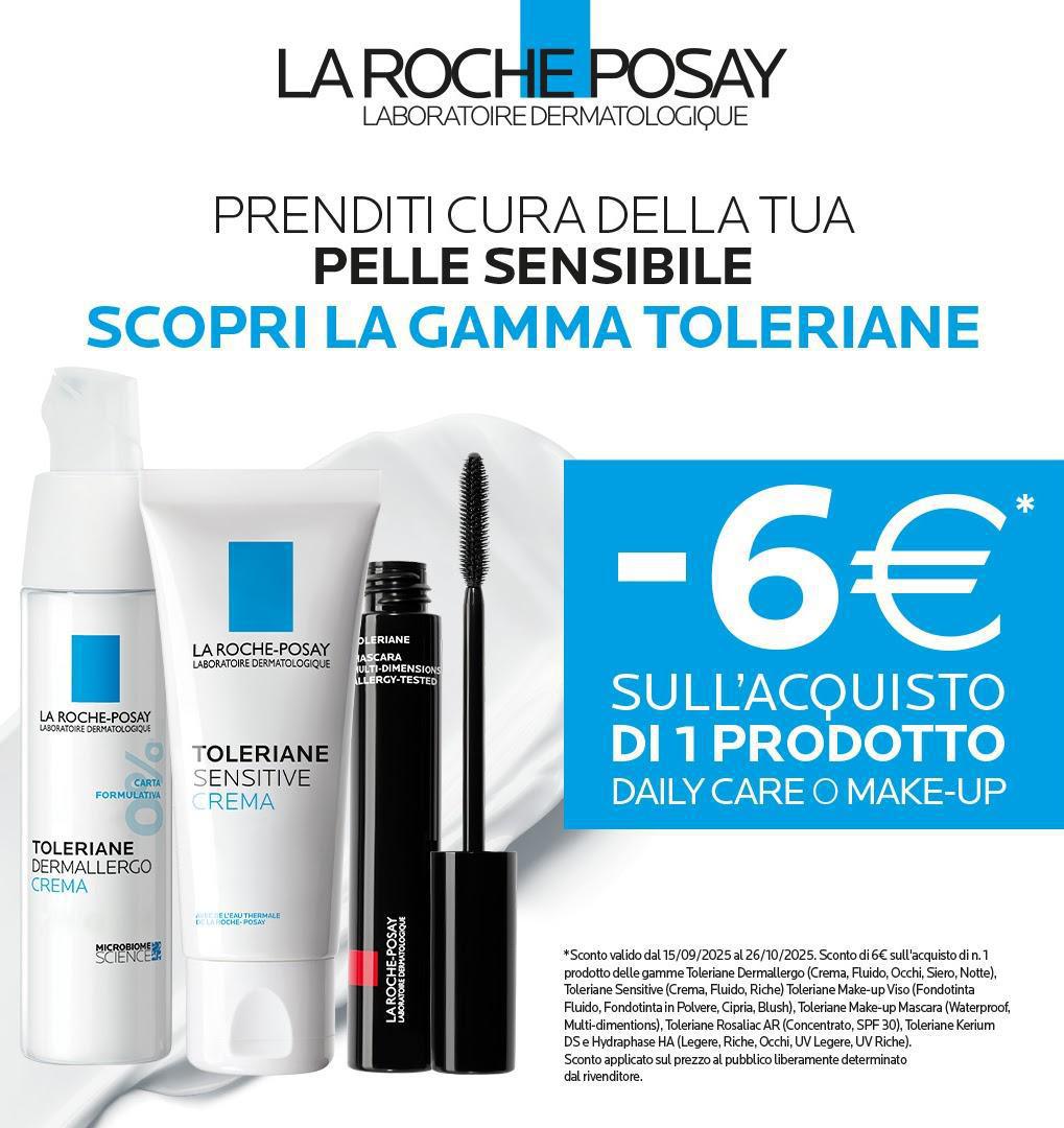🌸 Promo Toleriane La Roche Posay