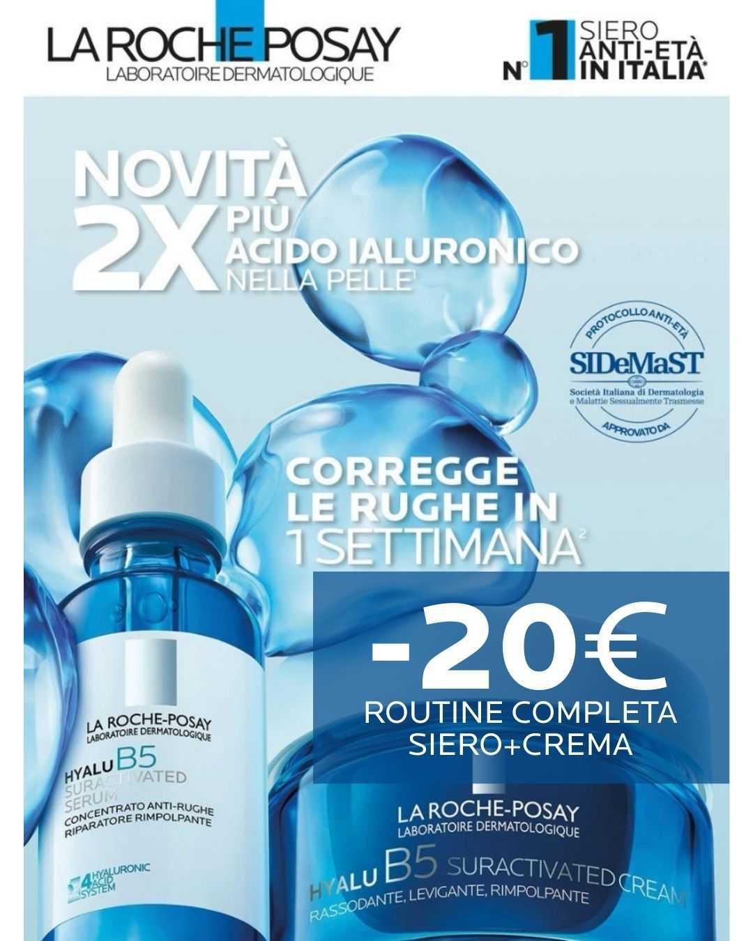 -20€ HyaluB5 💧 La Roche Posay