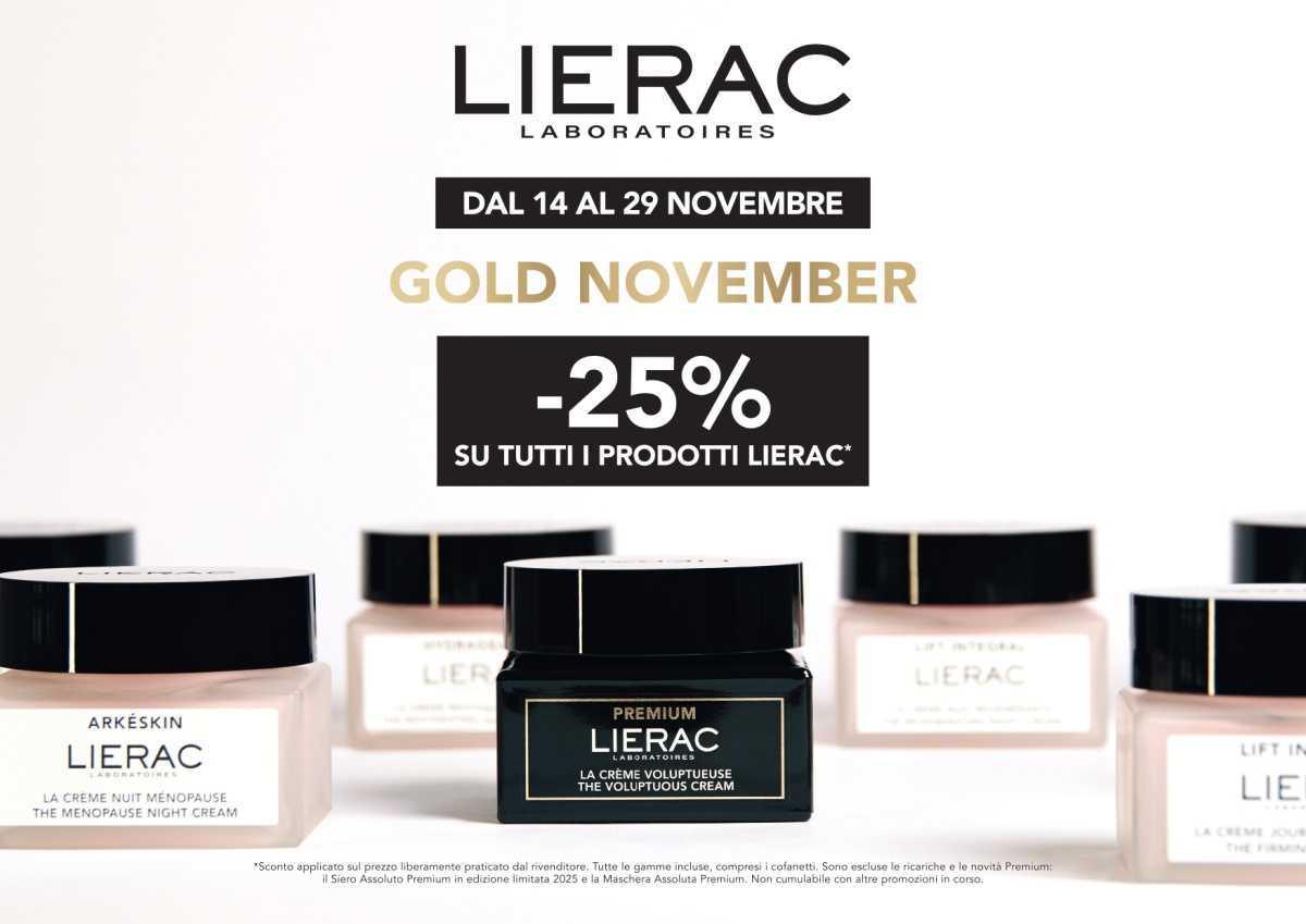 Lierac -25% ⭐ Gold November 