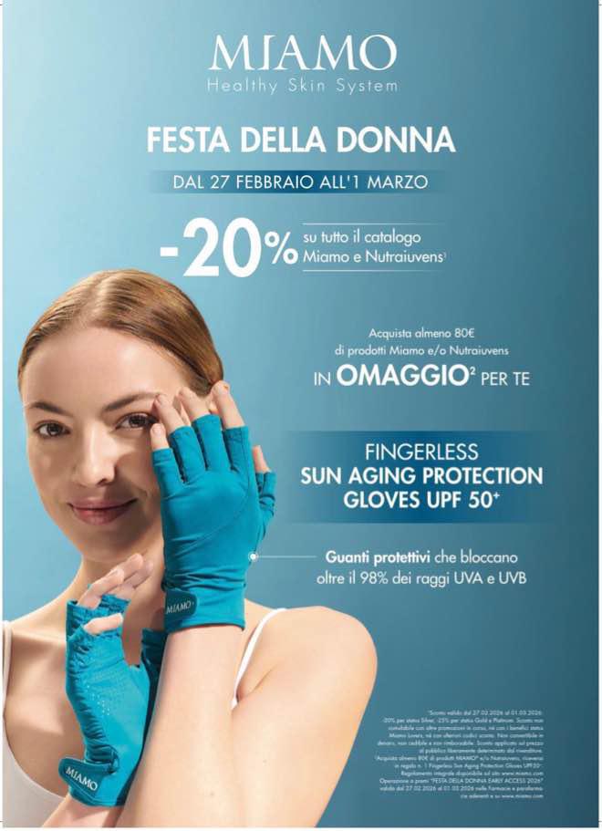✨ MIAMO DAYS: sconto + omaggio guanti! ✨