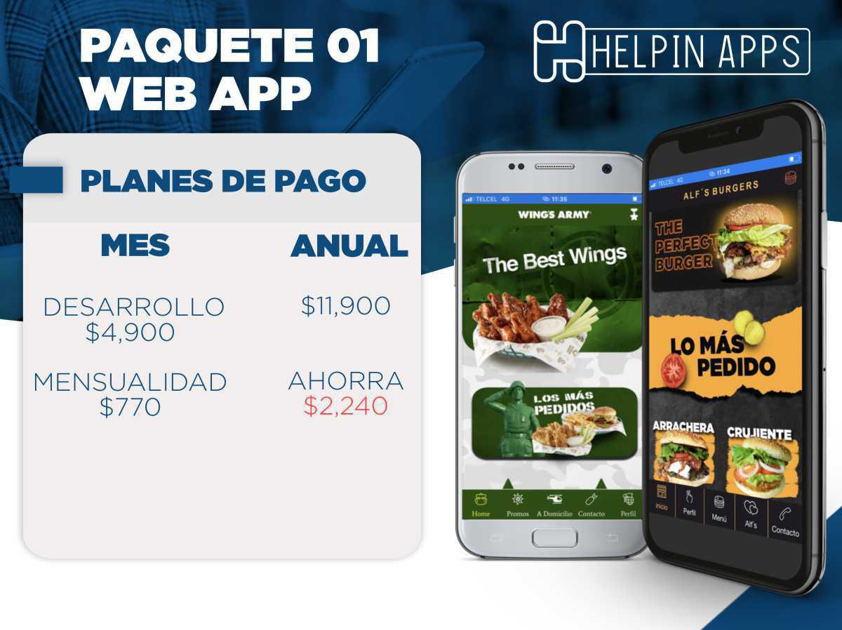 Aplicación para restaurante