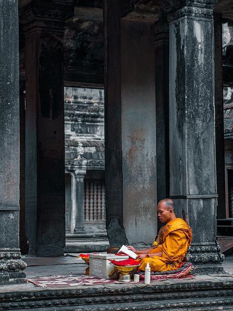 Ein buddhistischer Mönch