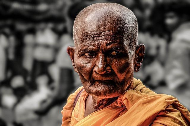 Ein buddhistischer Mönch