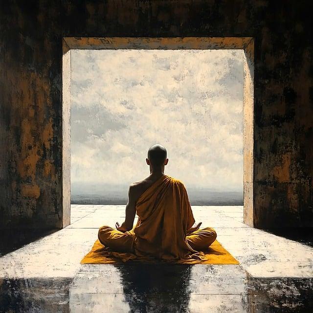 Ein buddhistischer Mönch