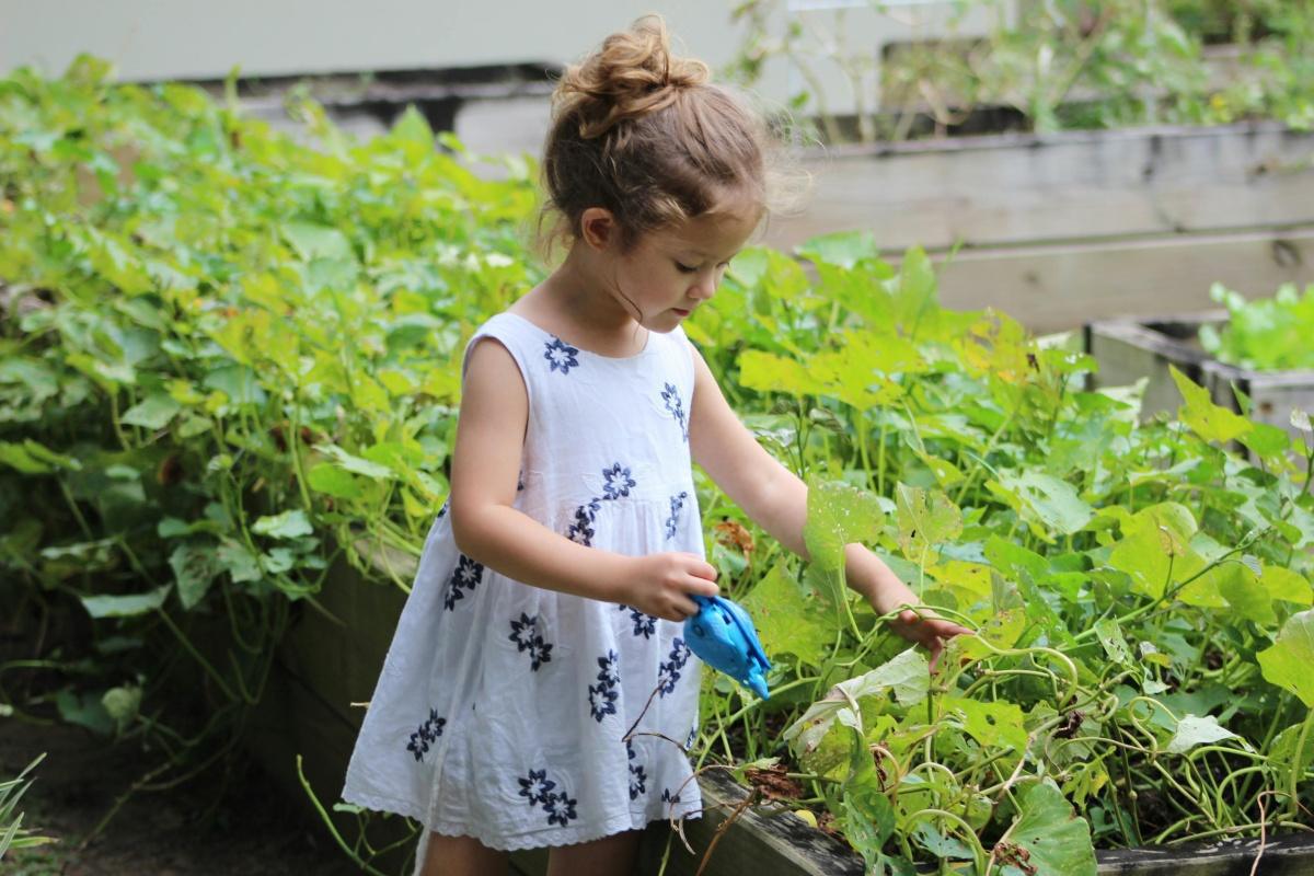 Gartenarbeit