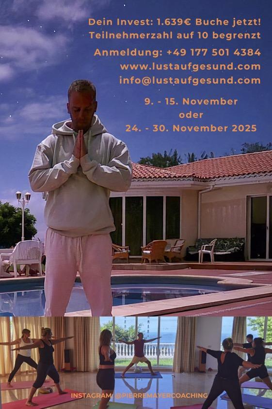 Yoga Retreat Teneriffa