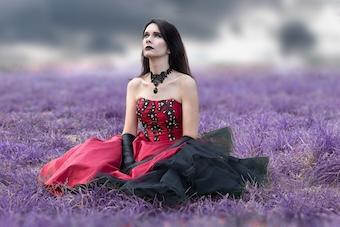 Buddhismus, die Tiger und die Erdbeere