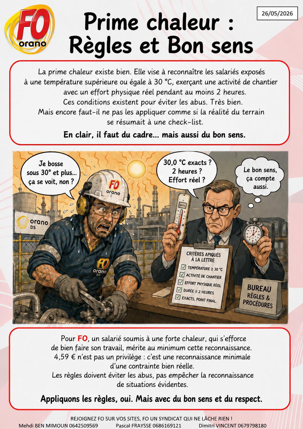 Météo FO : Il fait déjà bien chaud !