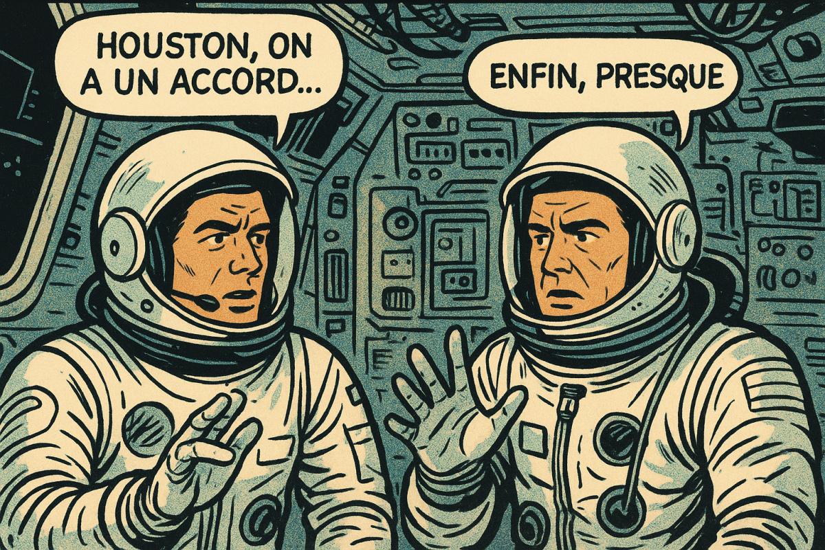 On a vu le mur. On l’a salué. Puis on a négocié quand même.