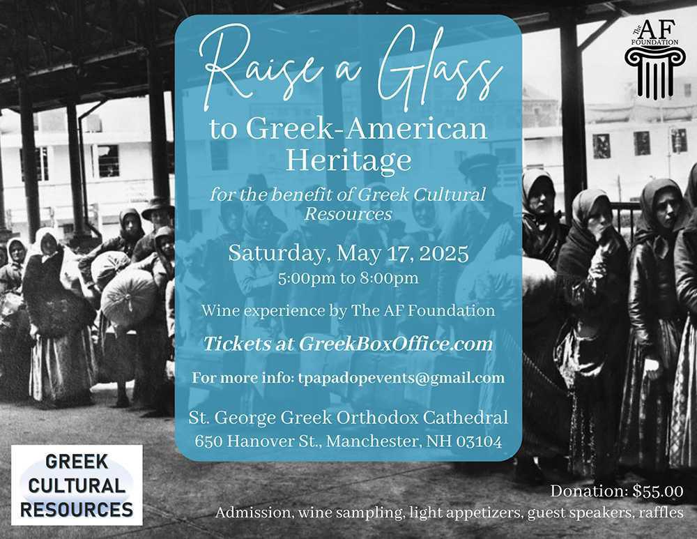 Raise a Glass to Greek-American Heritage Raise a Glass to Greek-American Heritage