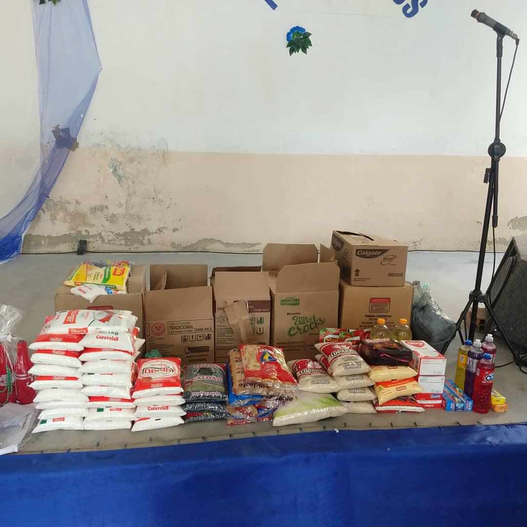 02/05/21 arrecadação de alimentos