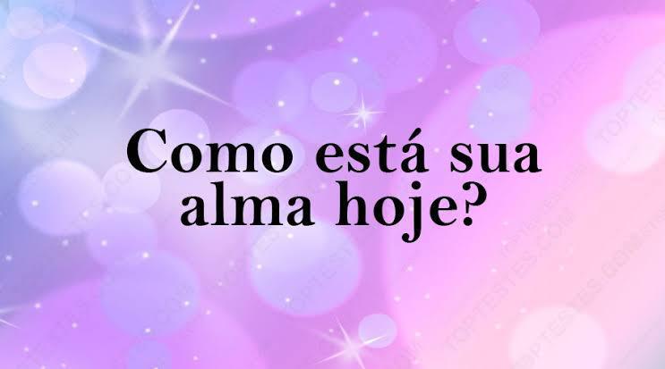 17/09/21 Como está a sua alma?