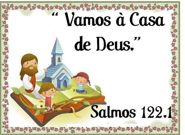 Esqueça a tristeza e se alegre, porque hoje iremos a casa do pai.