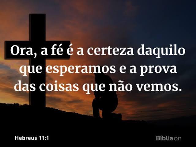 A Fé alimenta a esperança