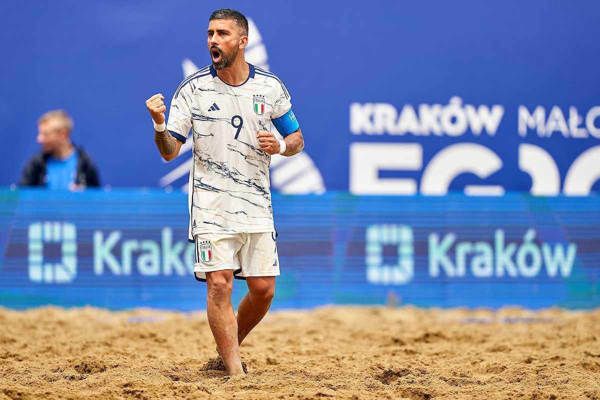 Emmanuele Zurlo (capitano Nazionale Beach Soccer)
