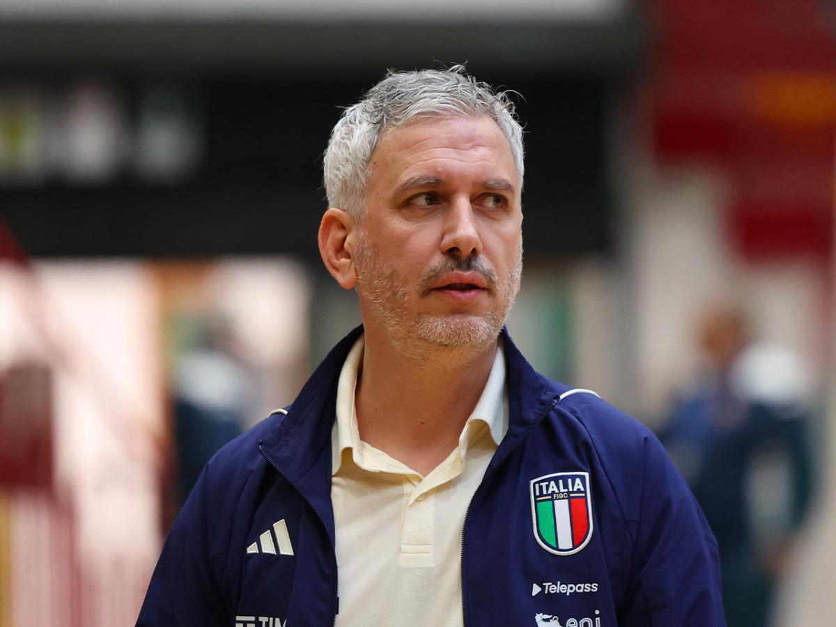 Con Massimiliano Bellarte, CT Nazionale futsal