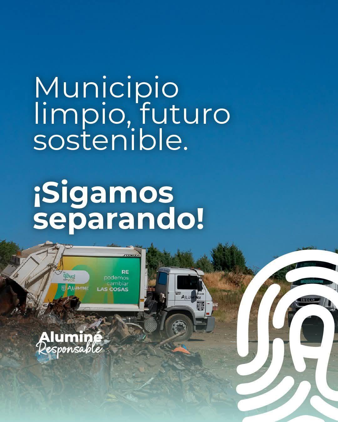 Muminicipio limpio, futuro sostenible.