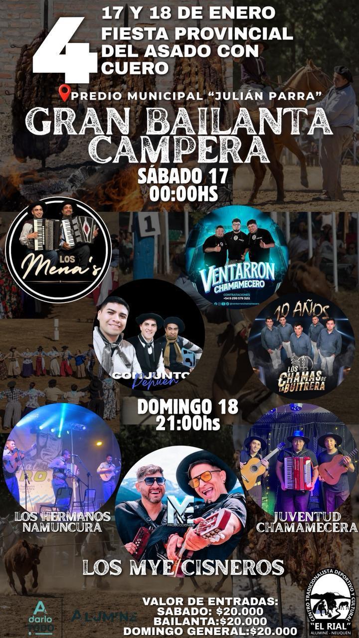 4° Fiesta Provincial del Asado con Cuero. 4° Fiesta Provincial del Asado con Cuero.