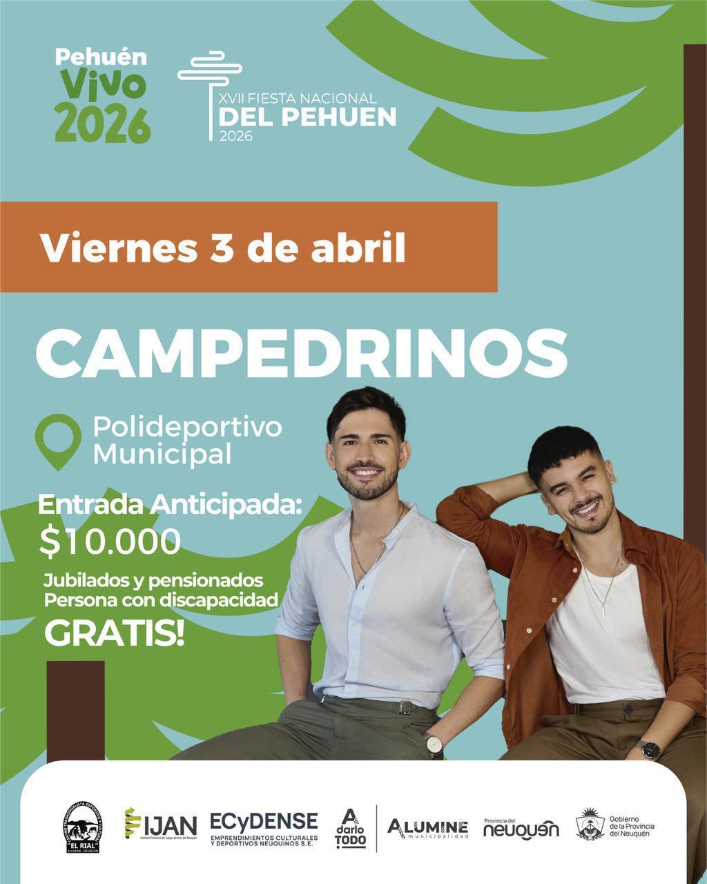 XVII Fiesta Nacional del Pehuen 2026 XVII Fiesta Nacional del Pehuen 2026