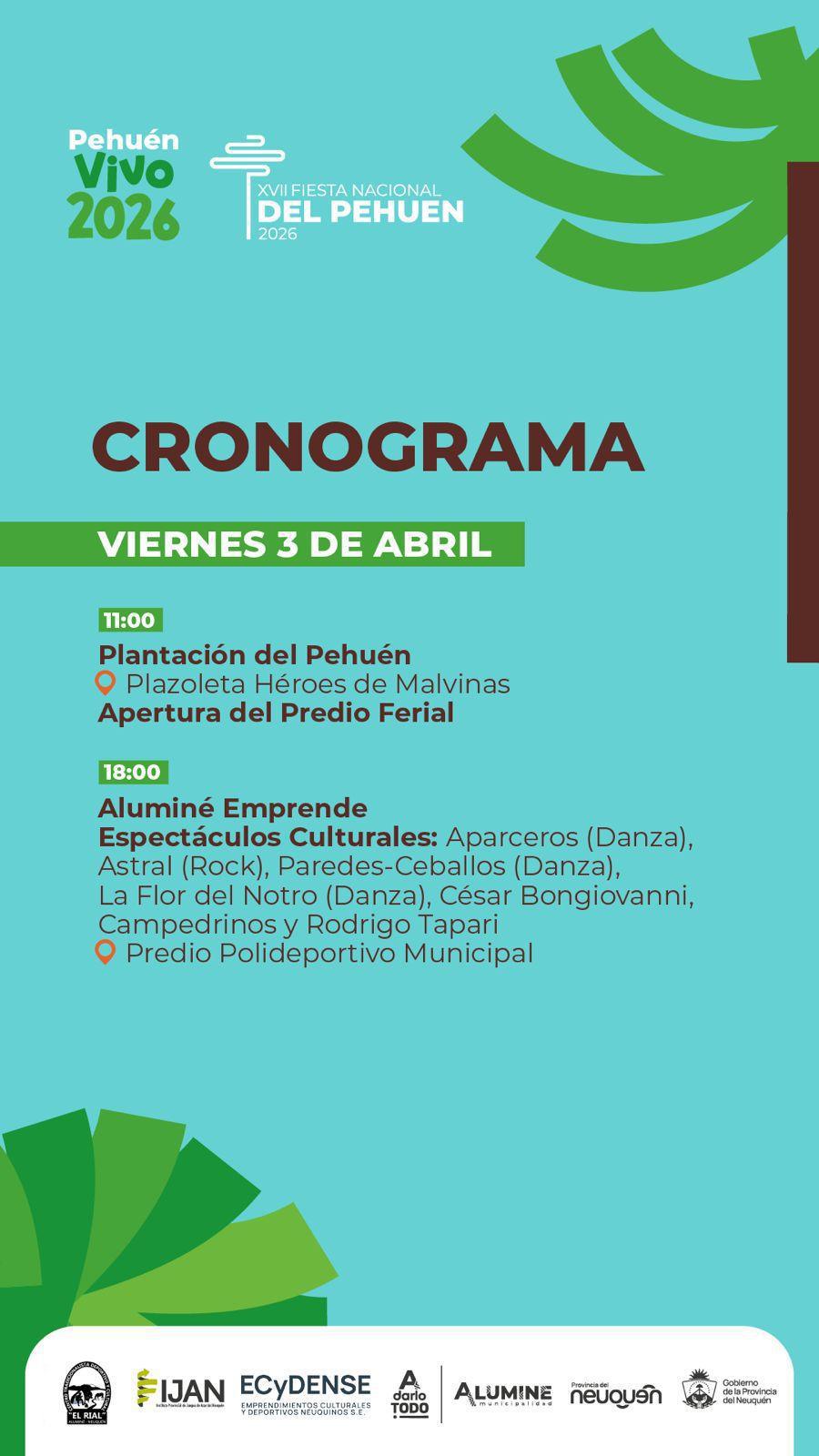 XVII Fiesta Nacional del Pehuen 2026 XVII Fiesta Nacional del Pehuen 2026