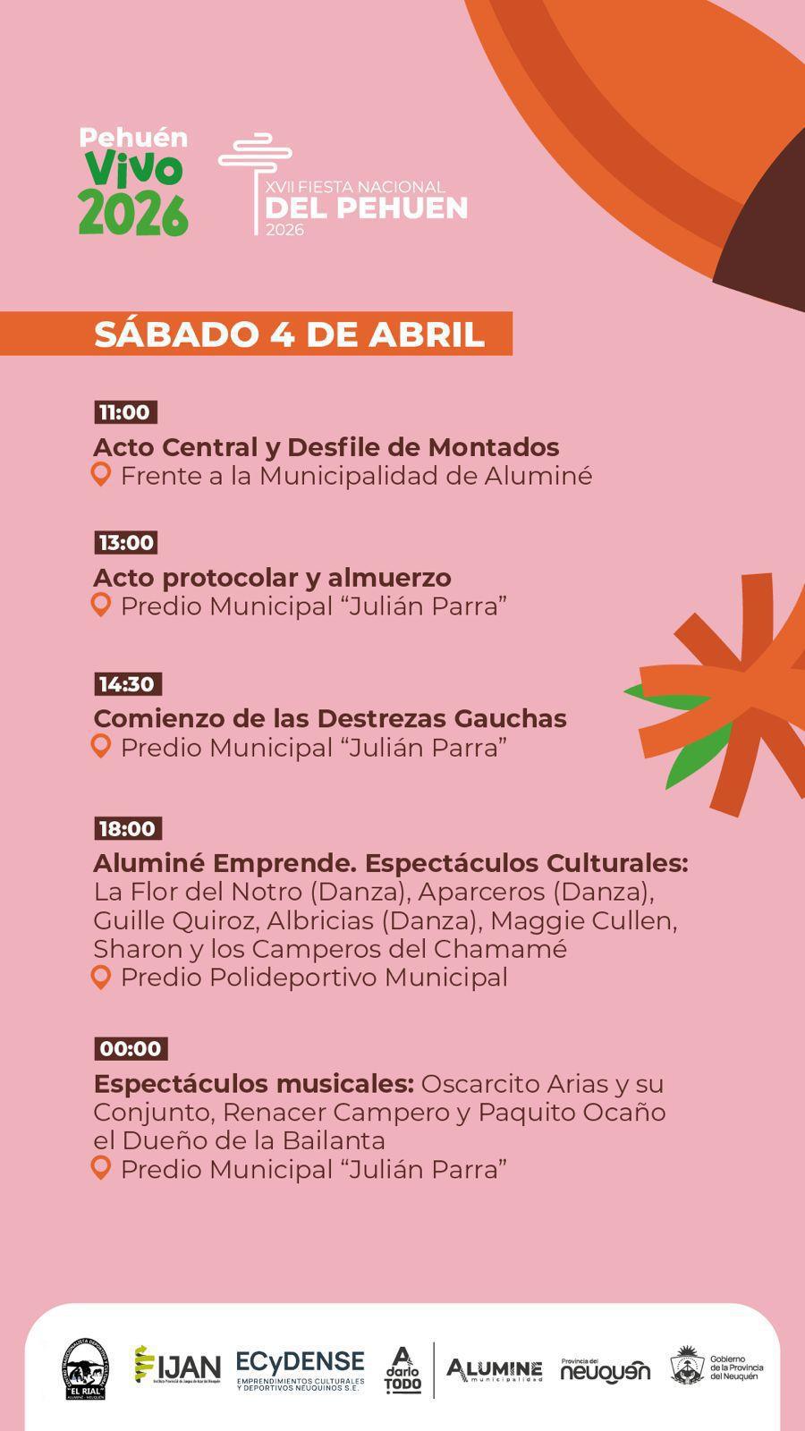 XVII Fiesta Nacional del Pehuen 2026 XVII Fiesta Nacional del Pehuen 2026