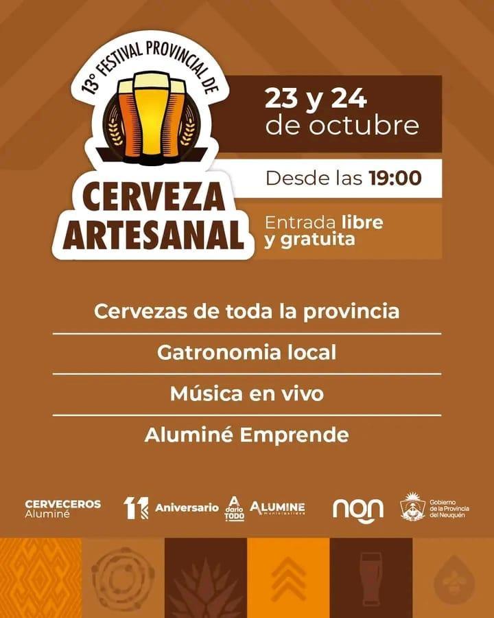 EL 13° FESTIVAL PROVINCIAL DE CERVEZA ARTESANAL🍻