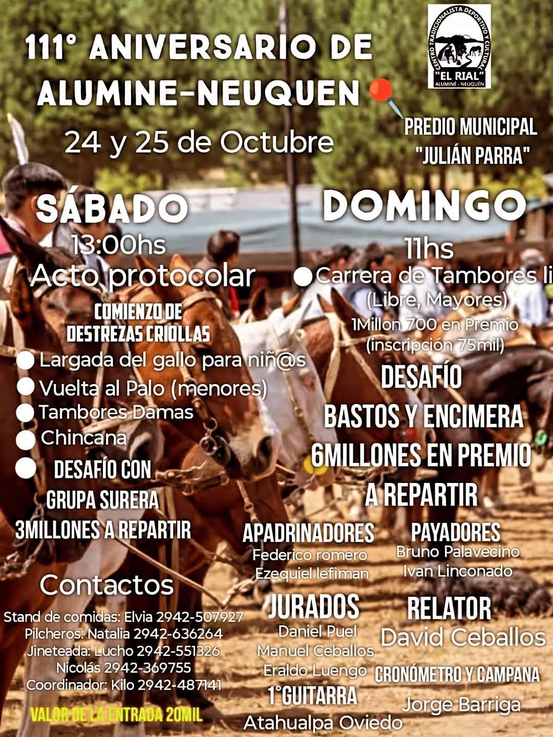 111° ANIVERSARIO DE ALUMINE...!!!
