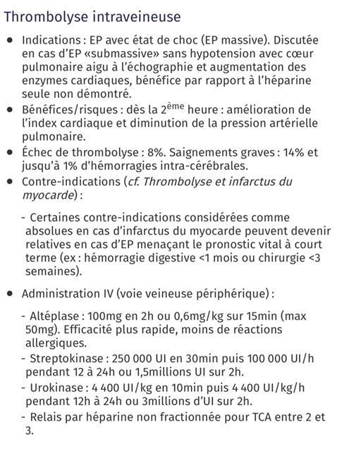 Thrombolyse iv