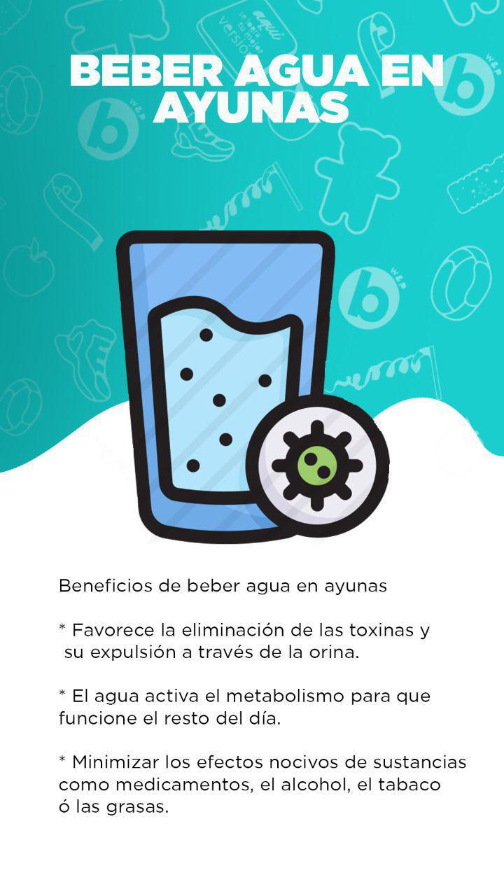 Agua en ayunas 