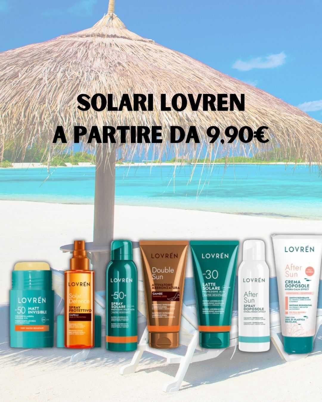☀️ Proteggi la tua estate con Lovren! ☀️