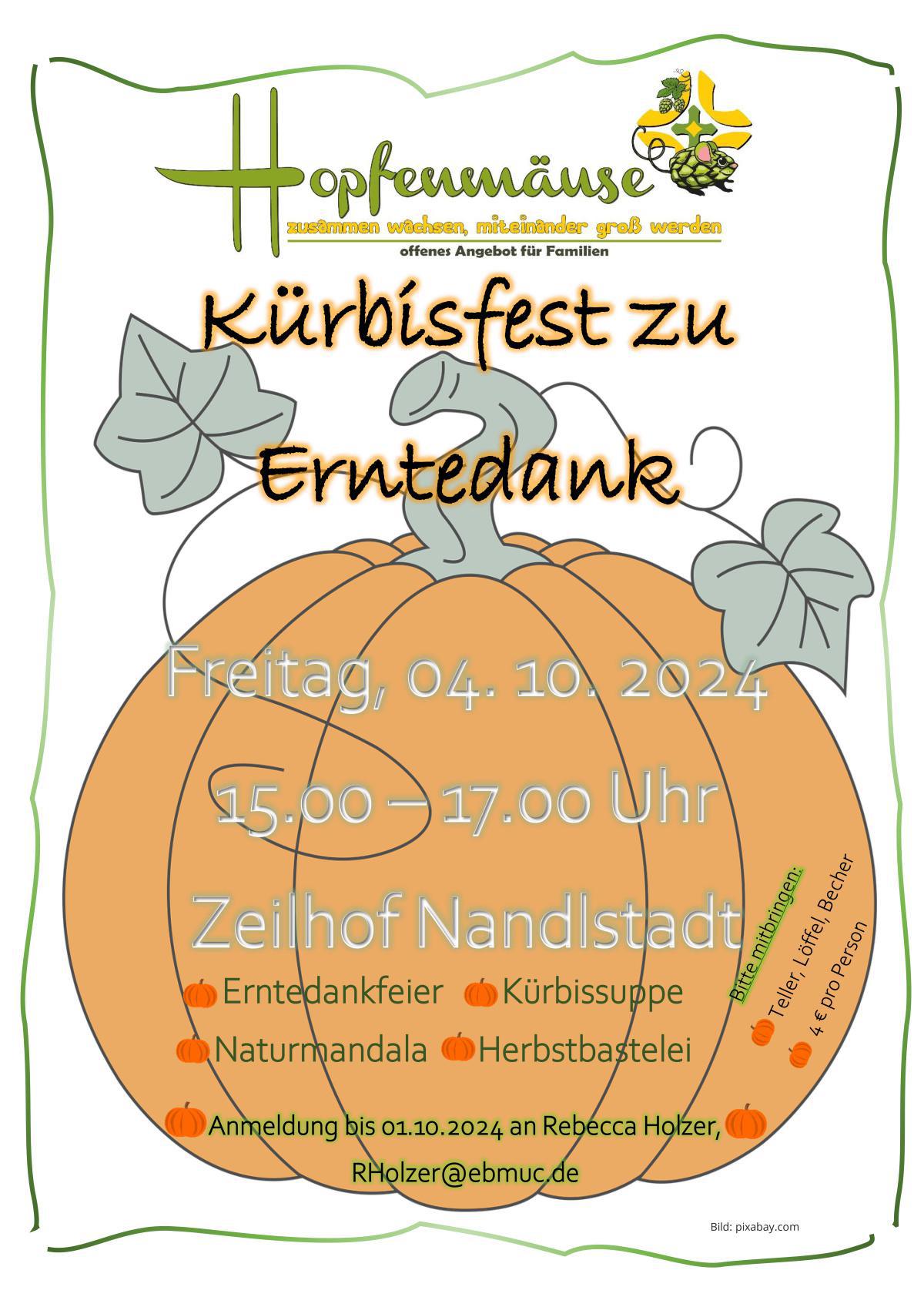 Kürbisfest zu Erntedank