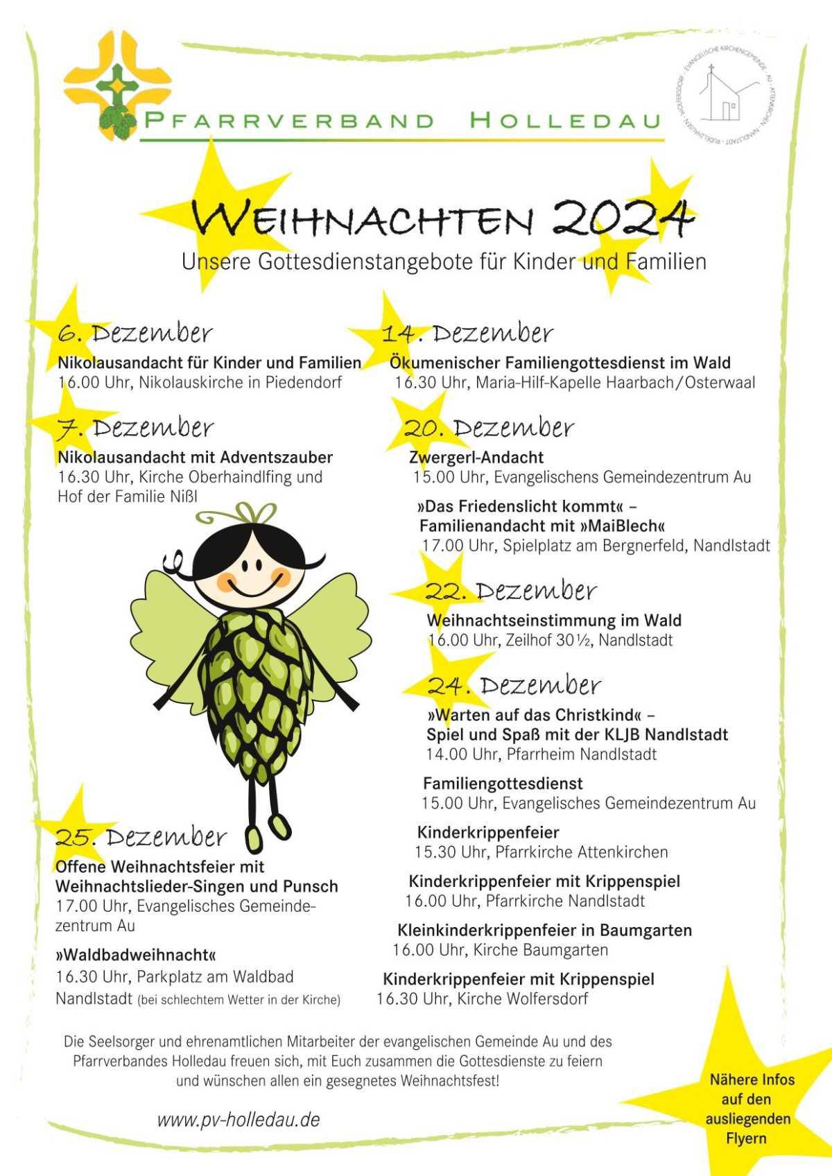 Weihnachten 2024 - für Kinder und Familien