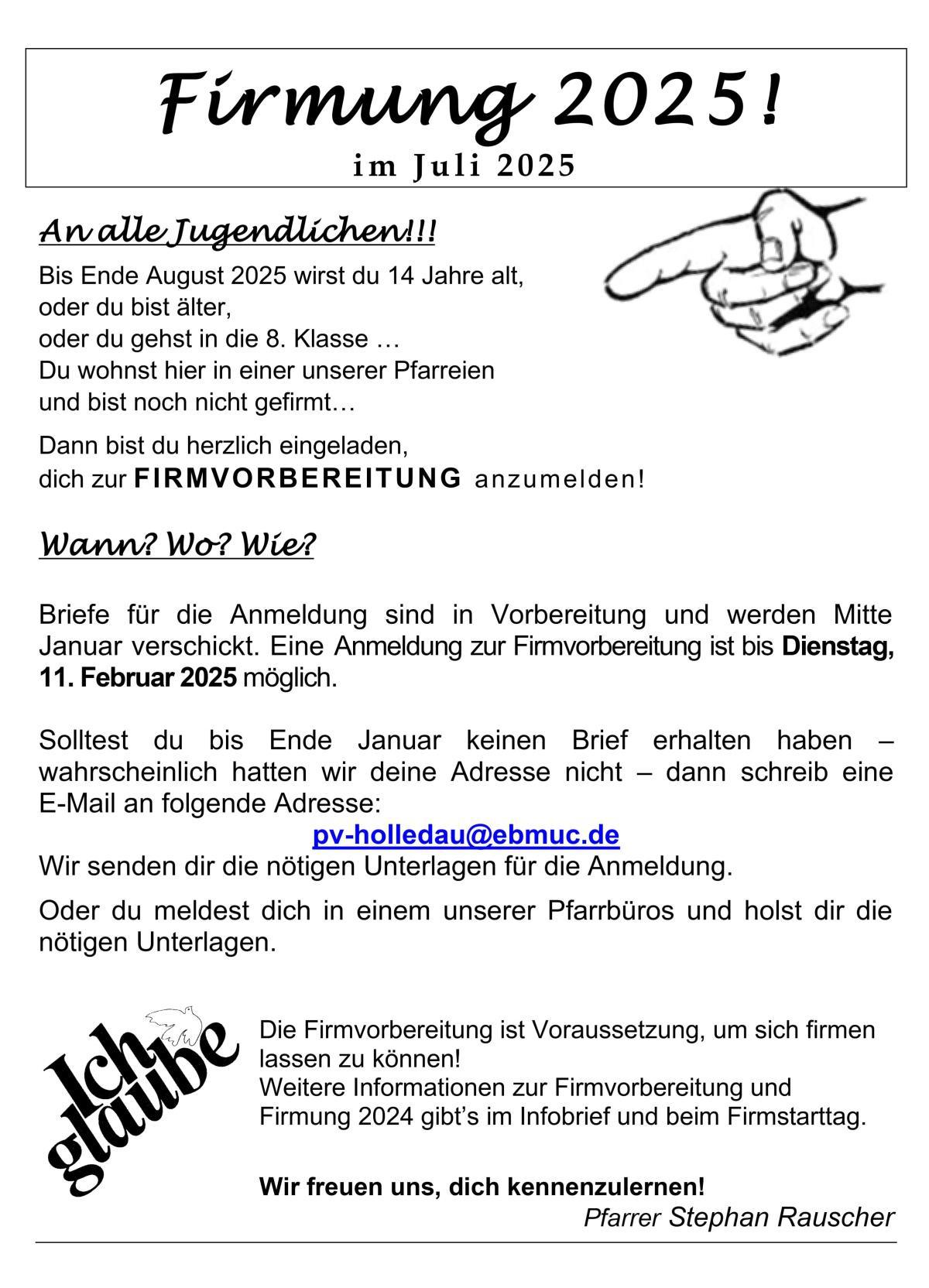 Infos zur Firmanmeldung