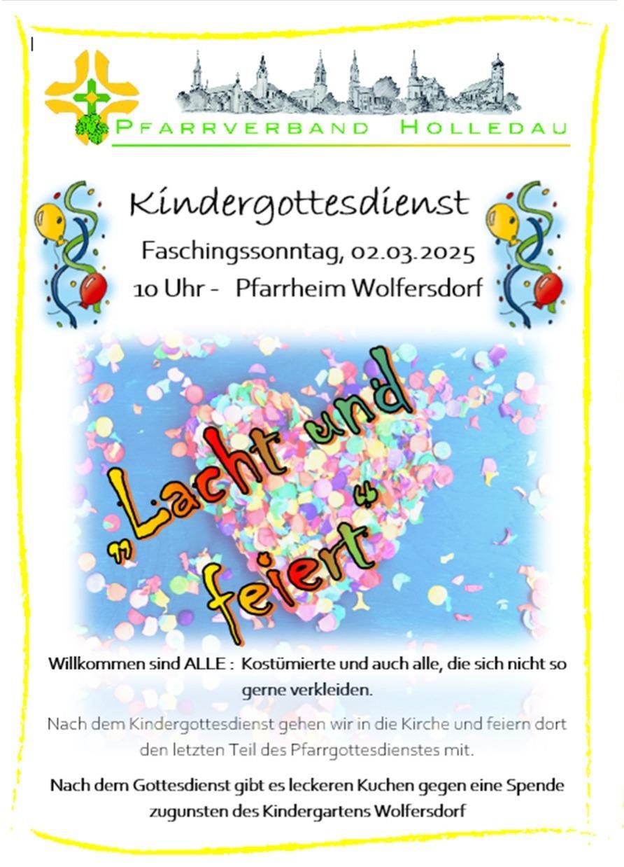 Kindergottesdienst 02.03.2025 - Wolfersdorf